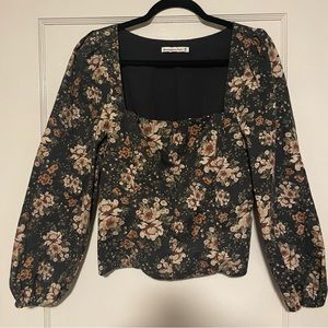 Abercrombie and Fitch Floral Blouse medium